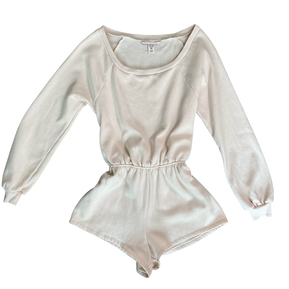 Victoria’s Secret Baby Pink Lounge Romper – Size Small